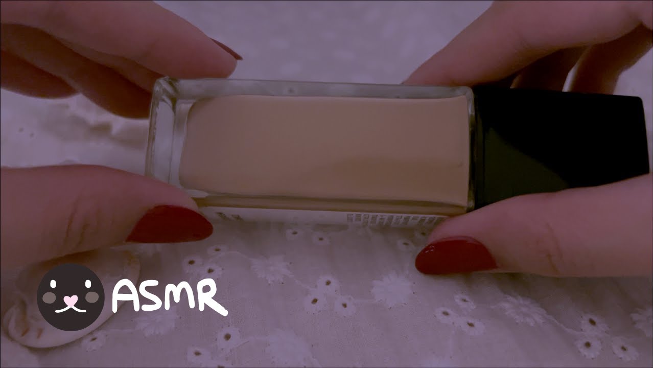 ASMR ⊹₊ ⋆ makeup lid sounds, raw phone audio triggers!