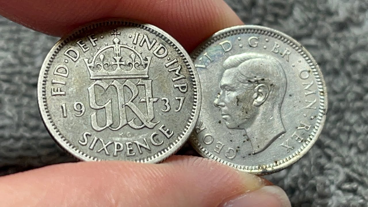 1937 United Kingdom Sixpence 6d Predecimal Coin &bull;&nbsp;Values, Information, Mintage, History, and More