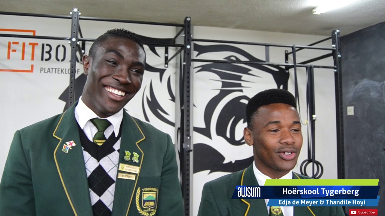 Kyk wat het Hoërskool Tygerberg se 1ste rugbyspan kapteine te sê oor die naweek se interskole!