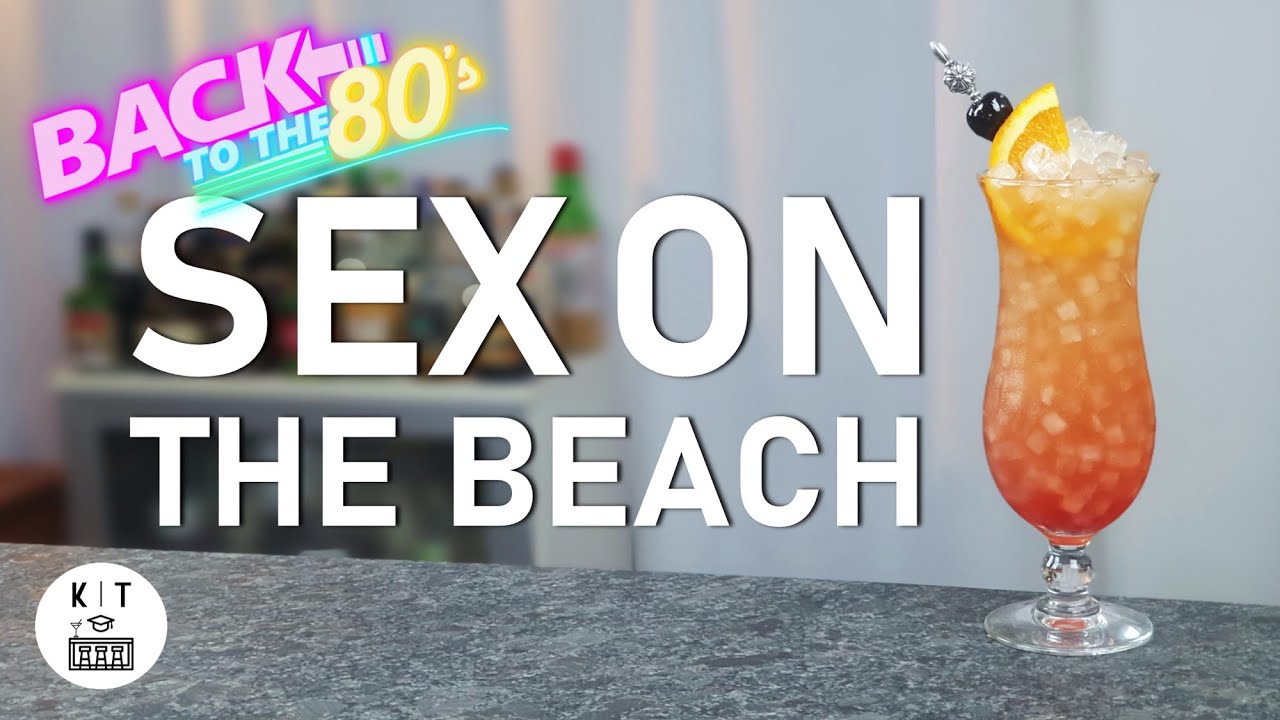 Sex On The Beach Cocktail 🍑🍹 - Ein Drink, den selbst die 80er nicht zurück wollen?