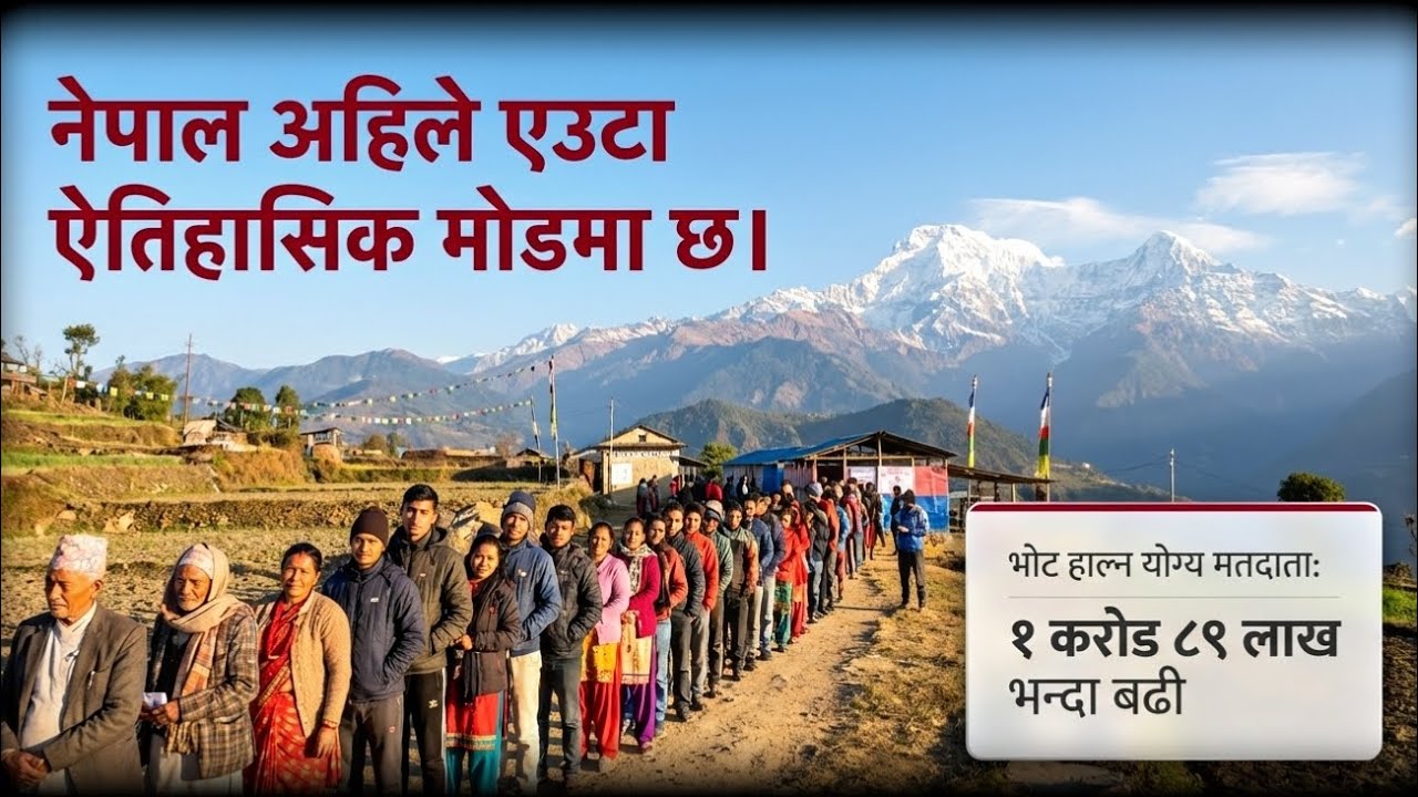 आजको भोटले नेपालको भविष्य बदल्न सक्छ? कसले जित्ला चुनाव! Chunab Update braking news nepal Election