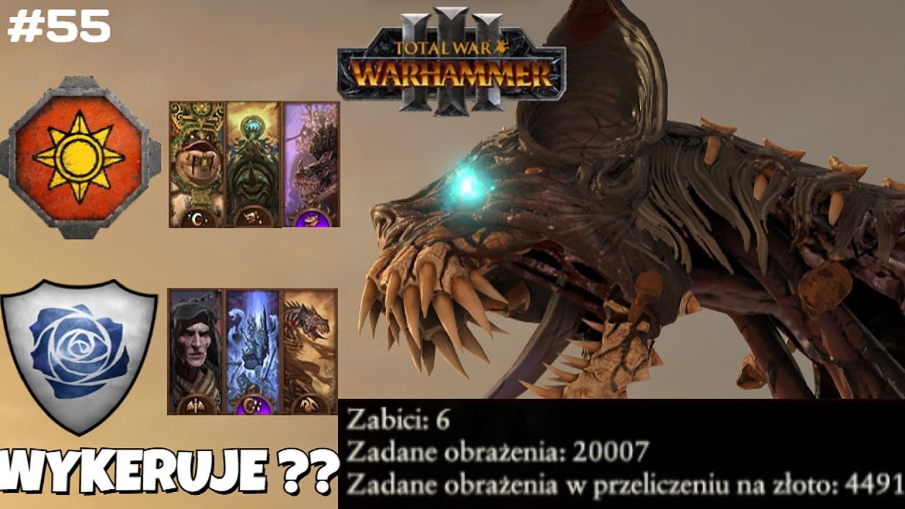 Total War Warhammer 3 - CZY MASZKARON WYKERUJE MECZ??? PVP #55