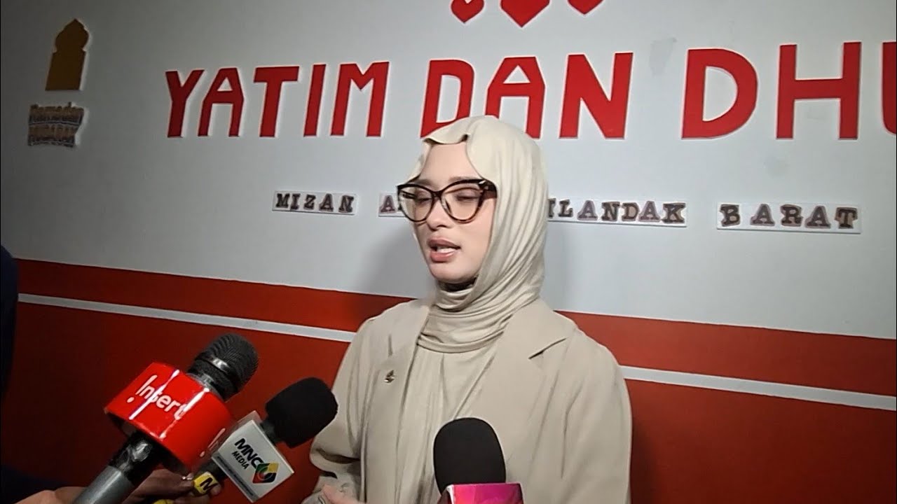 BUKA BERSAMA BARENG ANAK YATIM PIATU, INARA RUSLI SUAPIN ANAKNYA