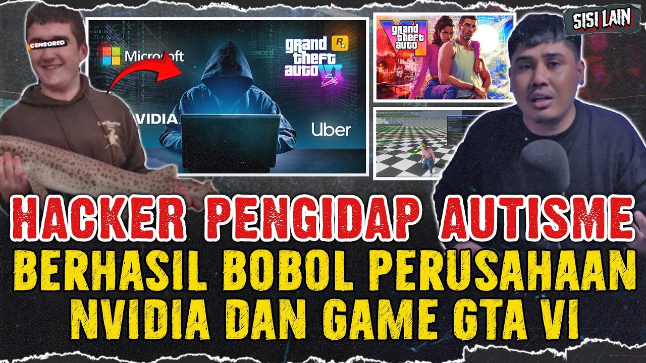 BOCAH HACKER PENGIDAP AUTISME KANTONGI 65 MILYAR HASIL BOBOL NVIDIA DAN GTA VI | ARION KURTAJ