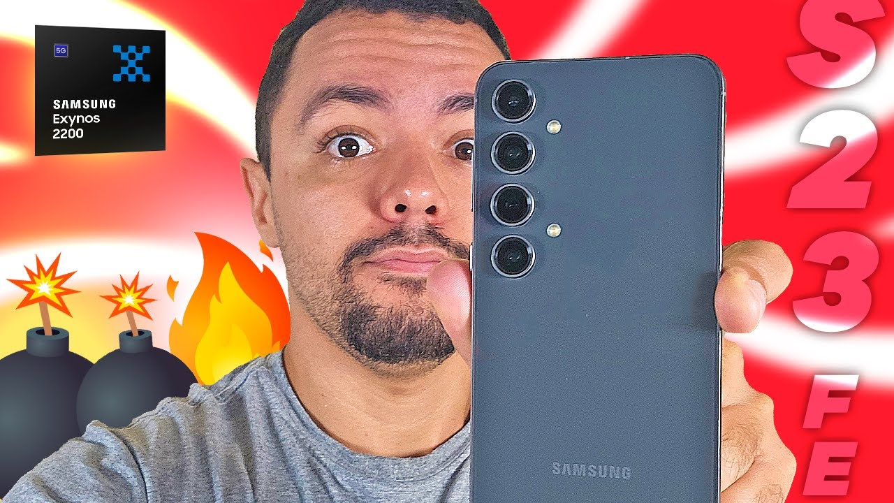 30 Dias Usando sem DÓ o GALAXY S23 FE (Experiência de USUÁRIO)