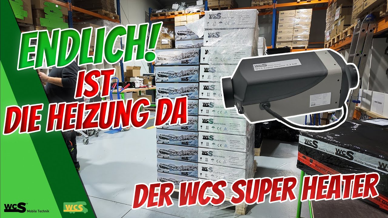 Endlich! Erhältlich ab Januar | Der WCS Super Heater | WCS Goch