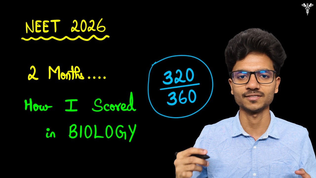 What I did in last 2 months to score 320/360 in NEET BIOLOGY | Revision Strategy. #neet #neet2026