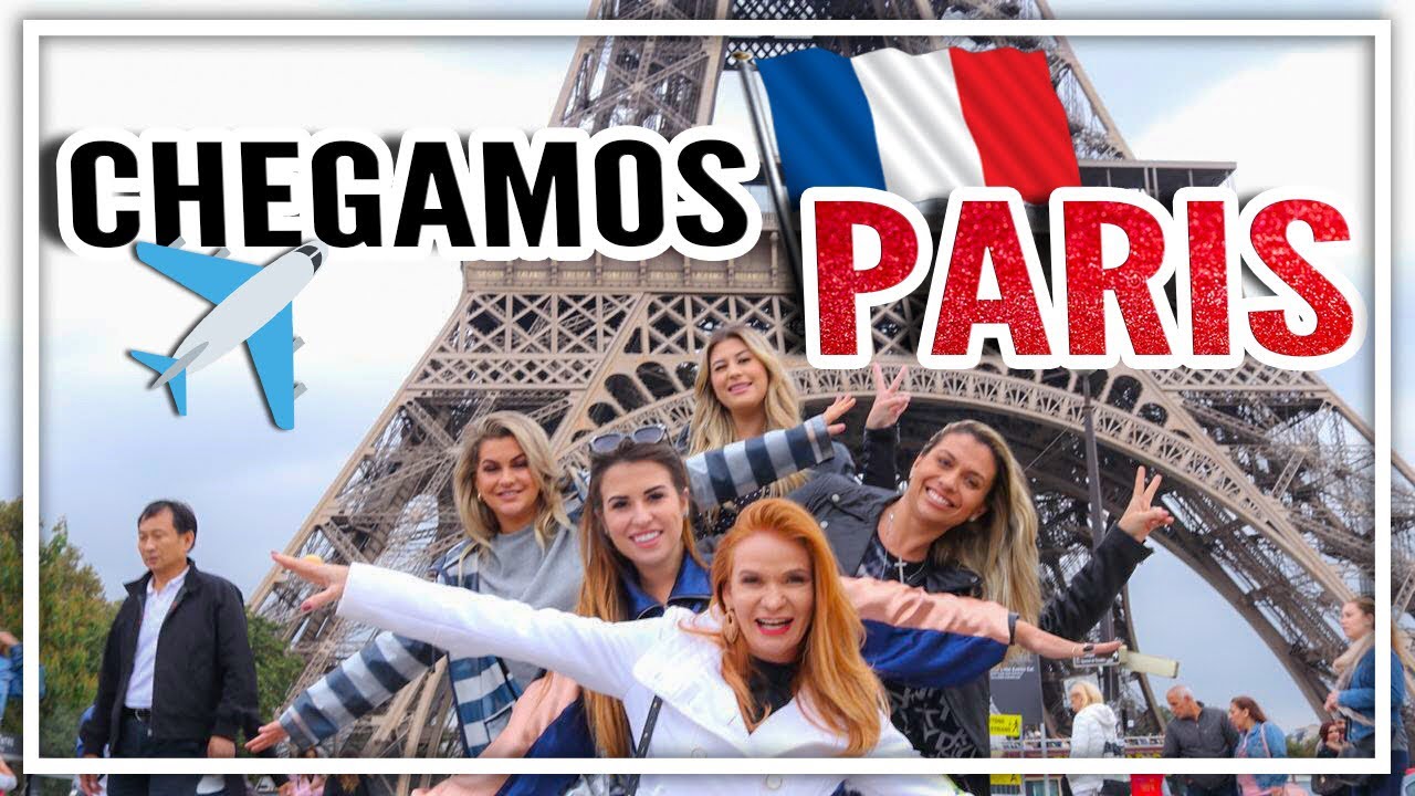 SANTINAS EM PARIS - Vlog 1 França