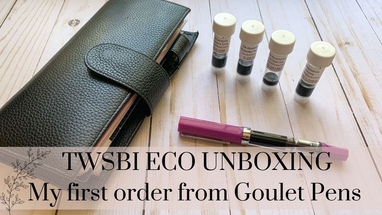 TWSBI ECO UNBOXING | MY FIRST ORDER FROM GOULET PENS #twsbieco #unboxing
