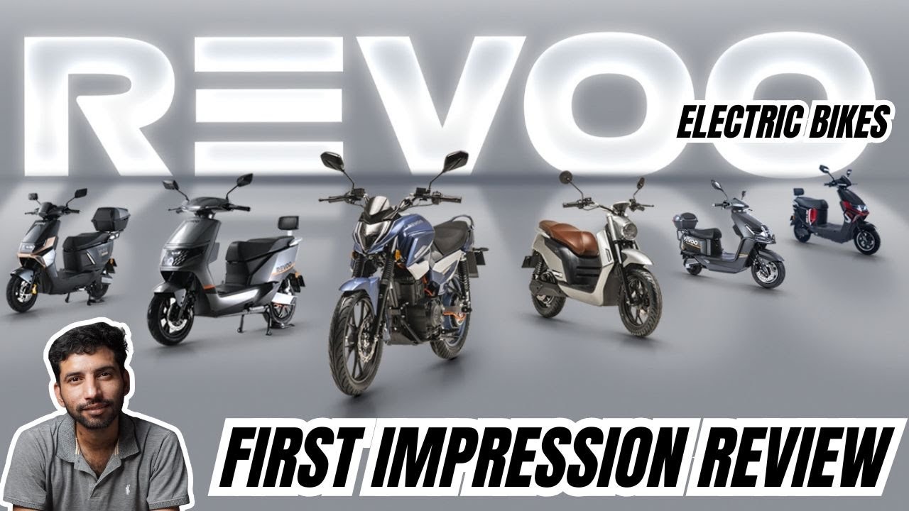 REVOO Electric Scooters! First Impression Price Specs & Features Review