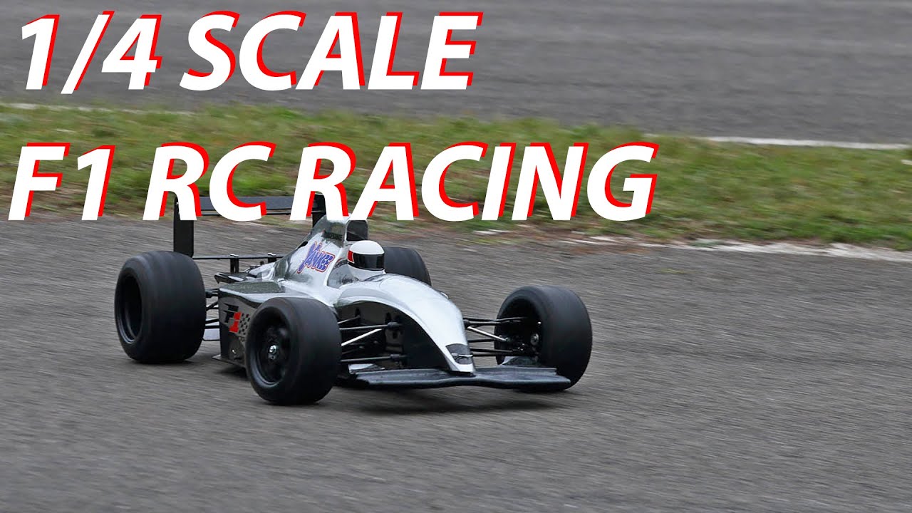 VHRC 2016 - 1/4 RC Model: Quarter scale Yankee Formula 1 - Wet Drive - Gitup Git2 ActionCam