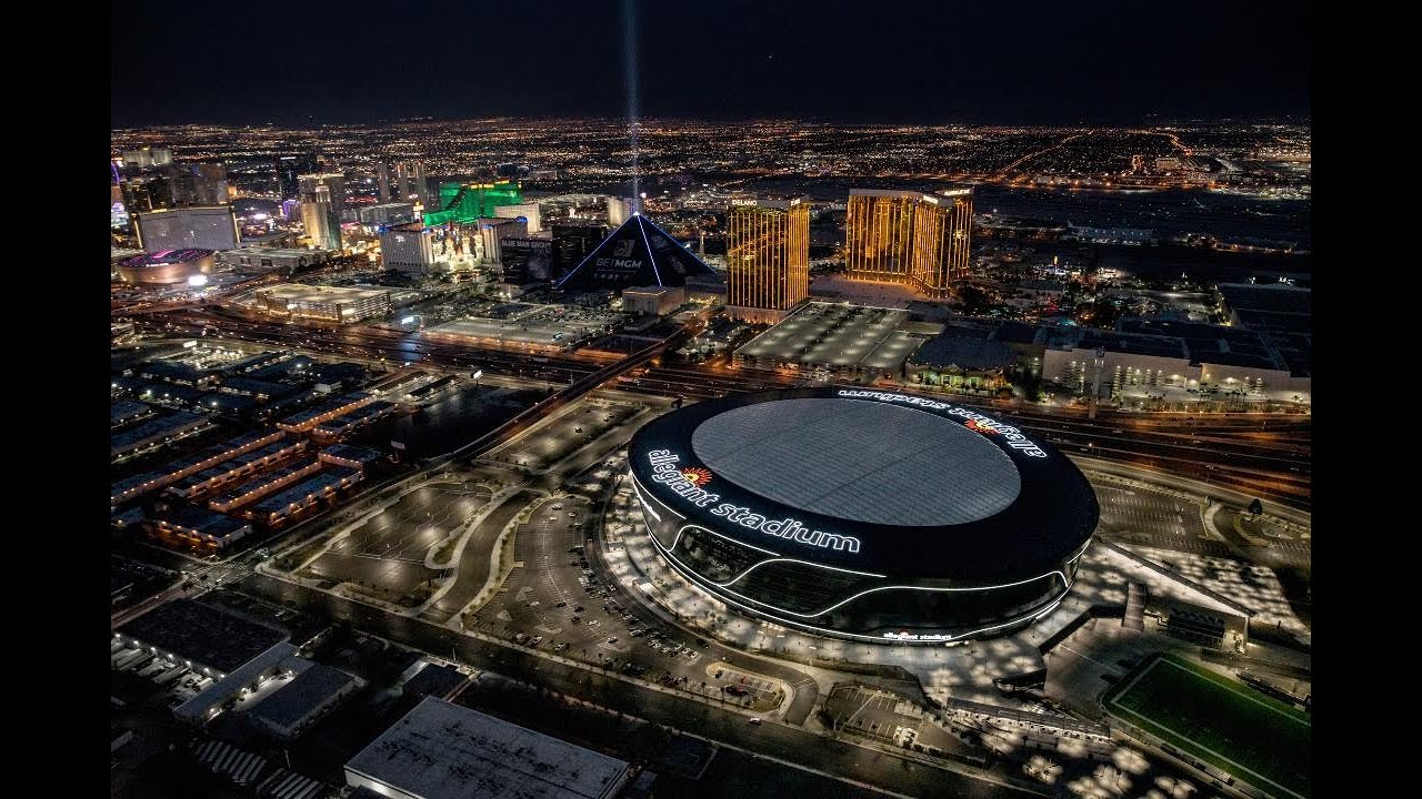 Las Vegas Walking Tour (Allegiant Stadium--Red Hot Chili Peppers Concert)