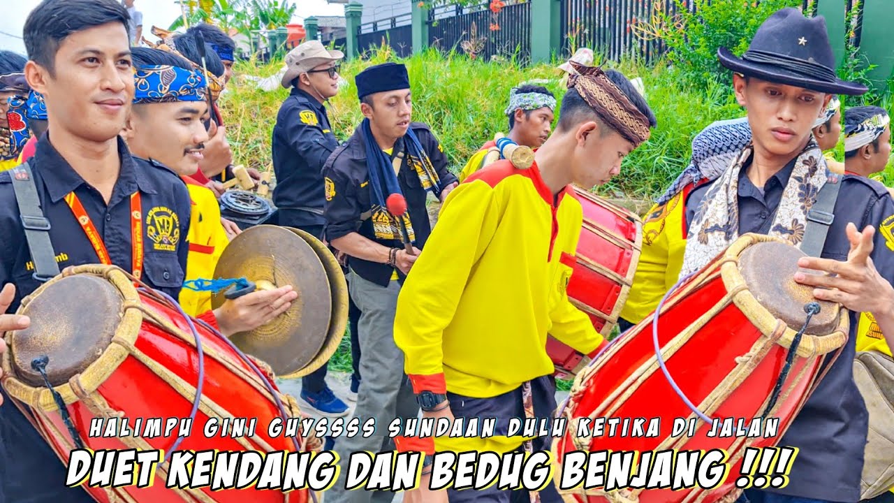 DUET KENDANG BEDUG BENJANG!!! HALIMPU PISAN NIHH SUNDAAN NYA - Seni Benjang Mekar Budaya