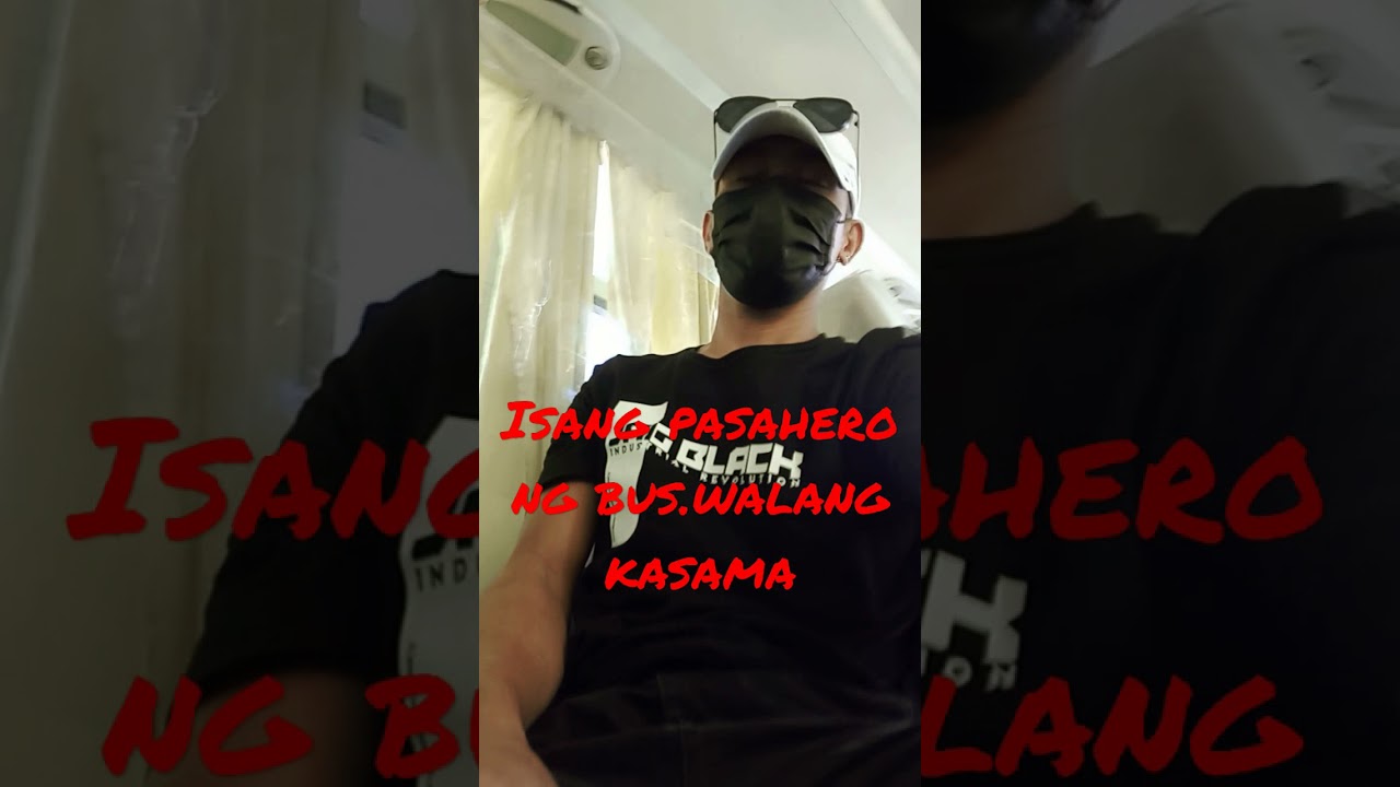 isang pasahero nahulog.sa isang babae sa bus.