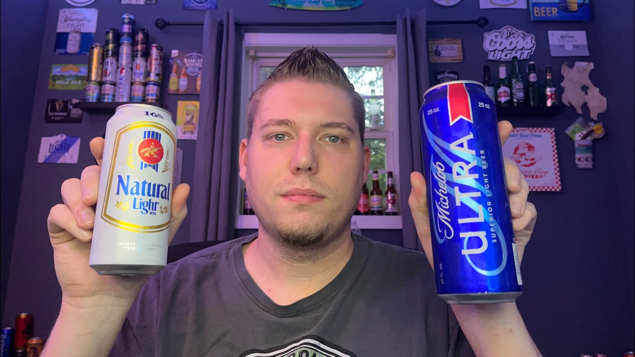 Natural Light VS Michelob Ultra Blind BEER BATTLE!