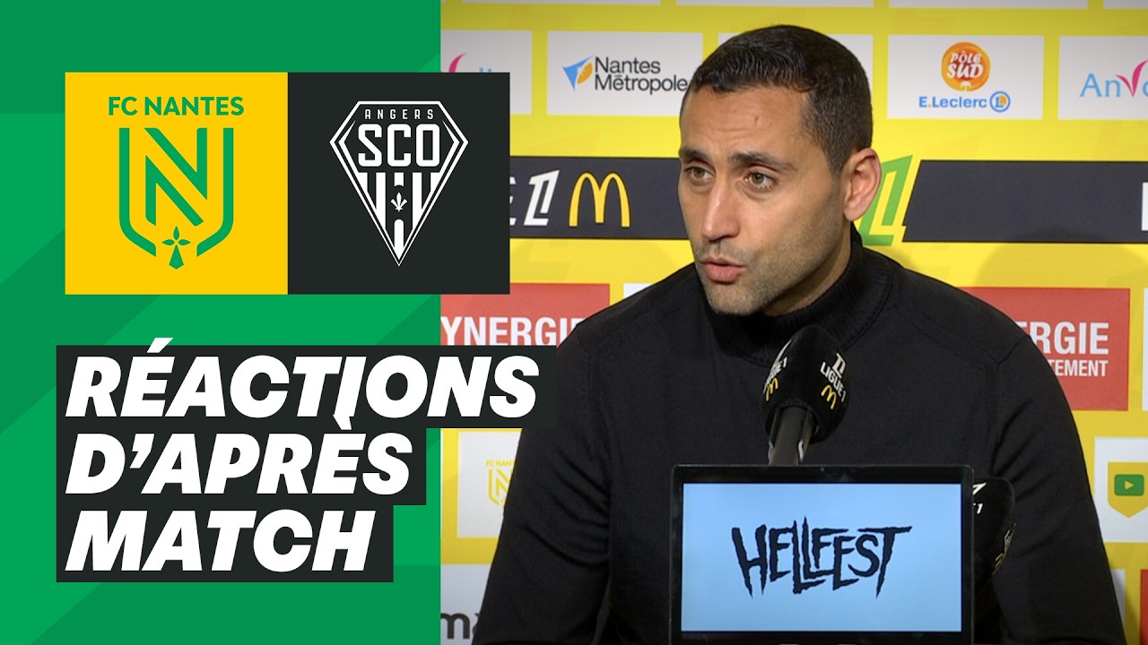 🎥🎙️ [J25] FC Nantes - Angers SCO : la réaction d'Ahmed Kantari