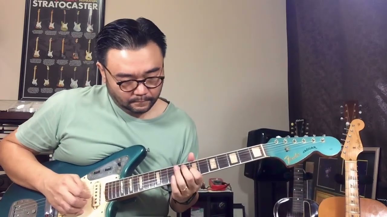 1966 Fender Jaguar Lake Placid Blue Metallic USA