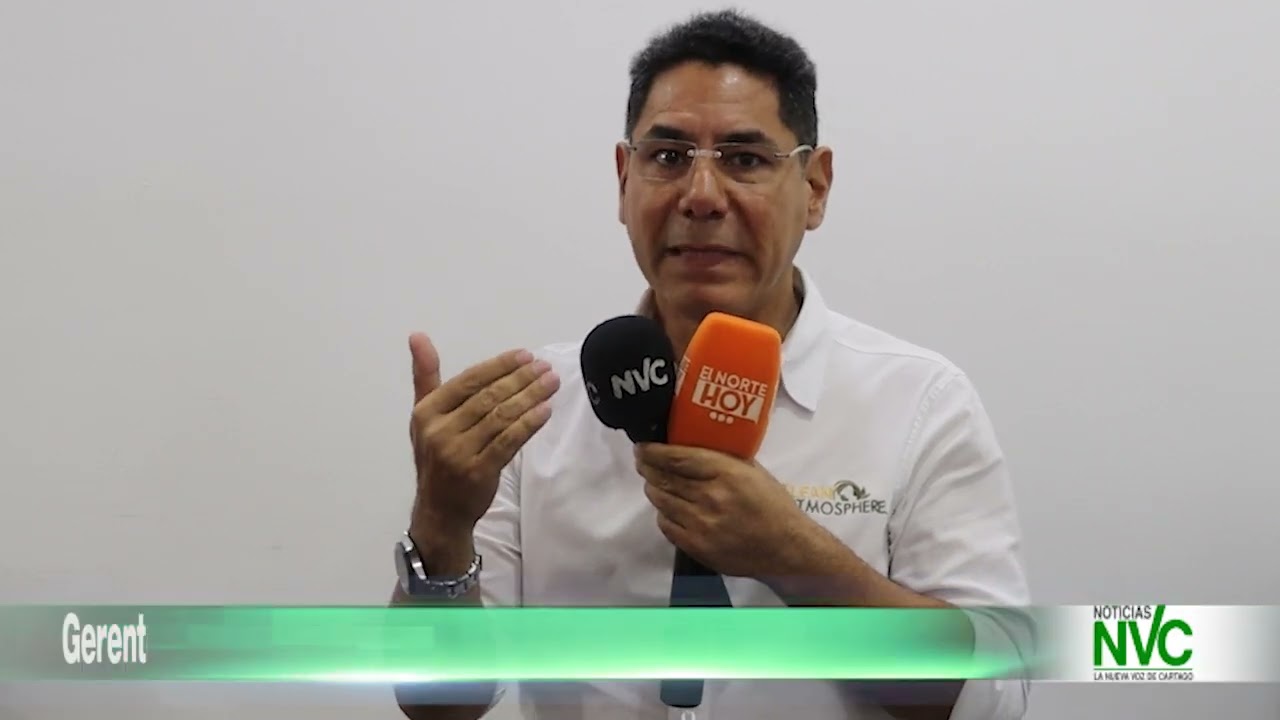 Gerente de Clean atmosphere realiza aclaración por aumento en facturación