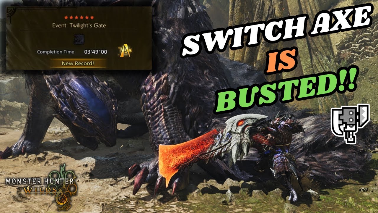 Burning the Virus | Switch Axe vs Gore Magala A Rank Clear | Monster Hunter Wilds