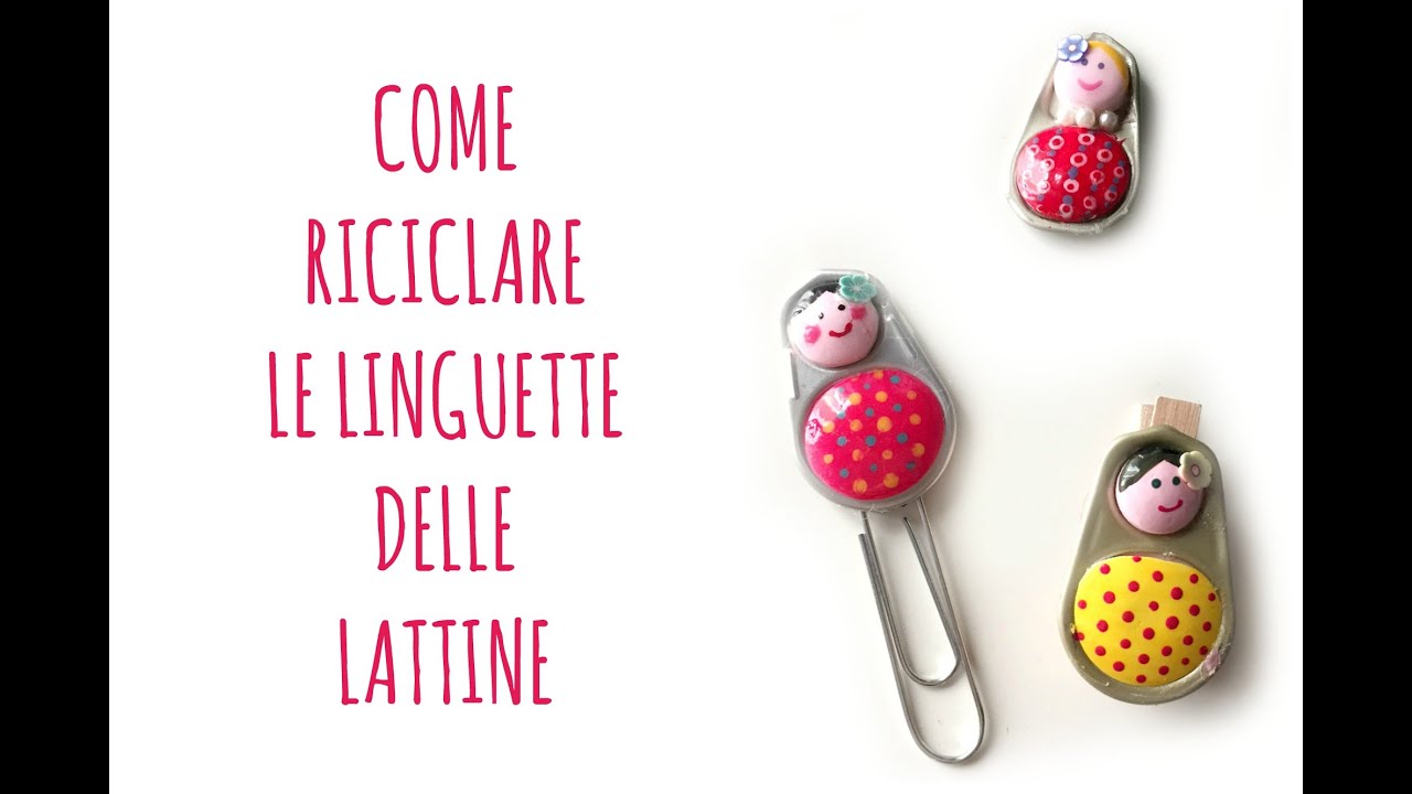 Come riciclare le Linguette delle Lattine e dei barattoli di latta! (Riciclo creativo)Arte per Te