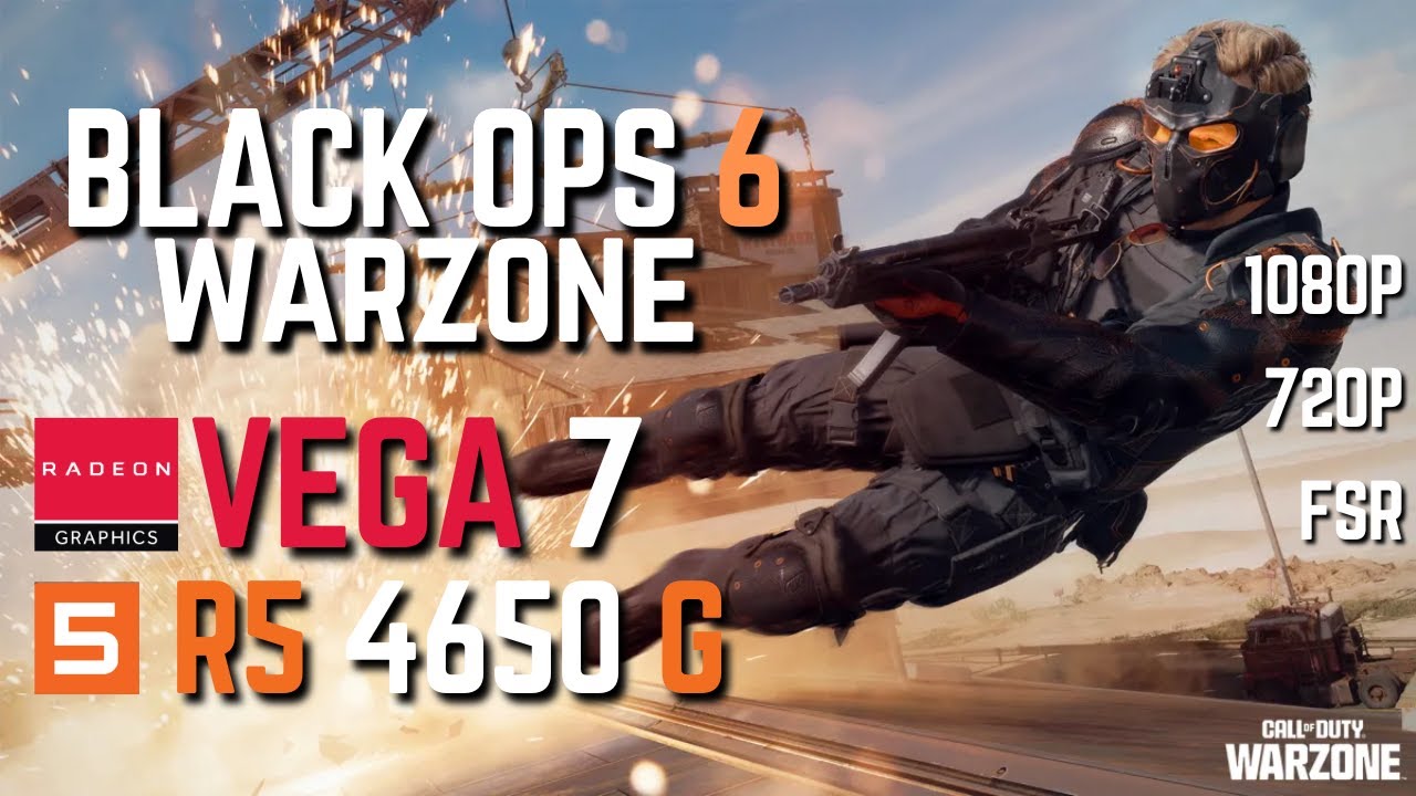 WARZONE 4 on Vega 7 Ryzen 5 4650G\4600G 16Gb Ram