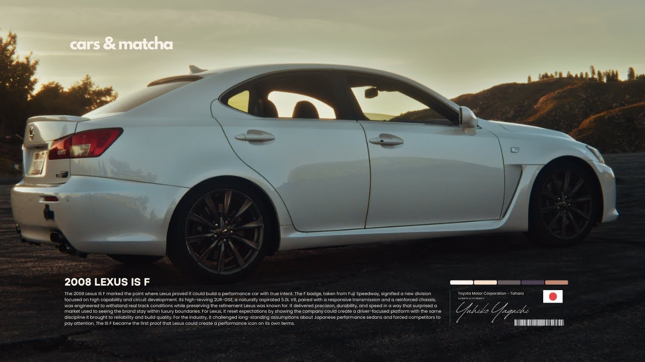 Running with some fast BMWs in the Lexus IS F | POV canyon drive