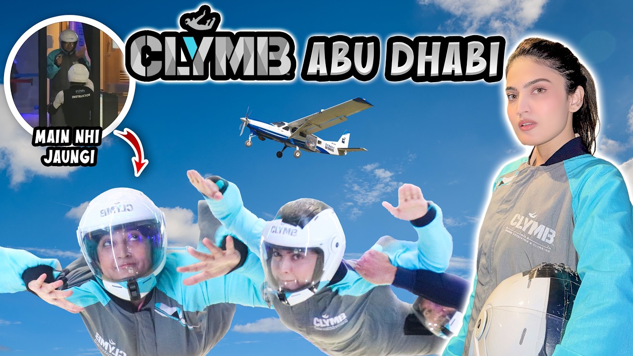 MAMA KO ZABARDASTI SKYDIVE KERWA DI 😱 | Dar Sy Bura Hal Hogya 😭 | Best Experience Of Life 😍