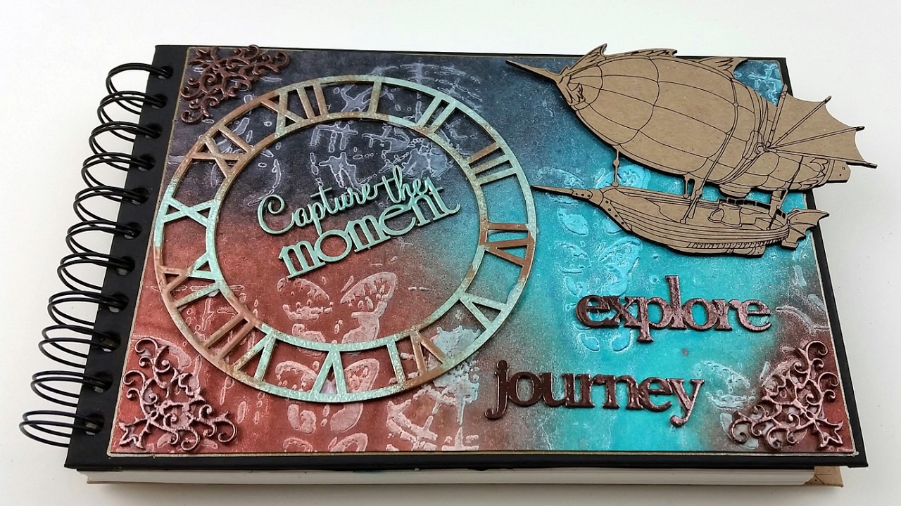 Steampunk Art Journal Cover