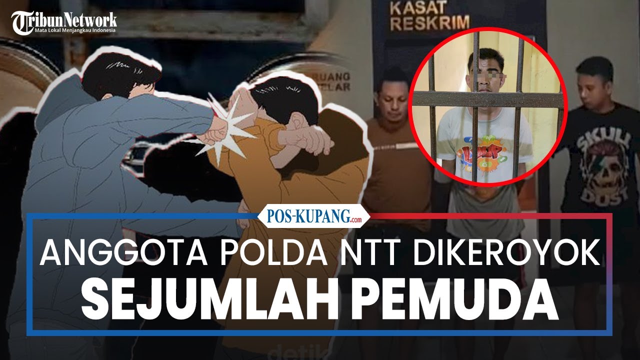 Tidak Terima Ditegur, Sejumlah Pemuda di Kupang Keroyok Anggota Polda NTT