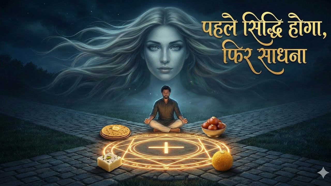 पहले सिद्धि होगी फिर साधना करना।।