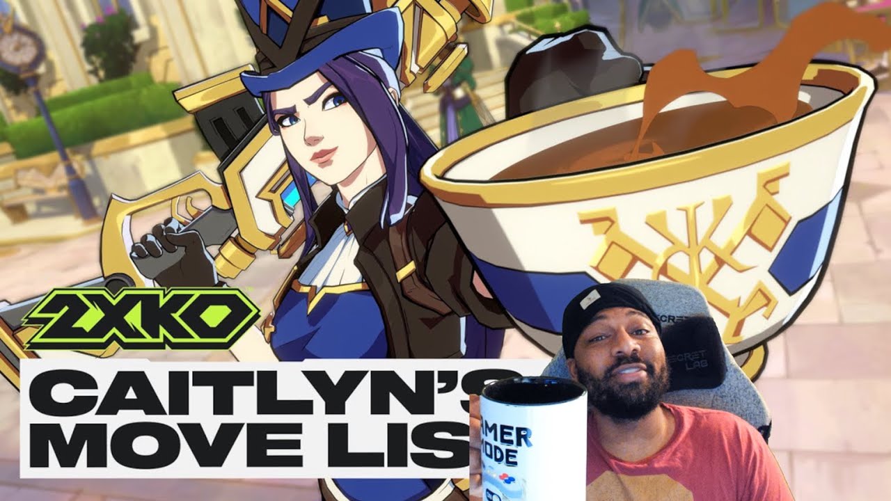 Caitlyn’s MOVELIST in 2XKO BROKE My Brain… Must See!
