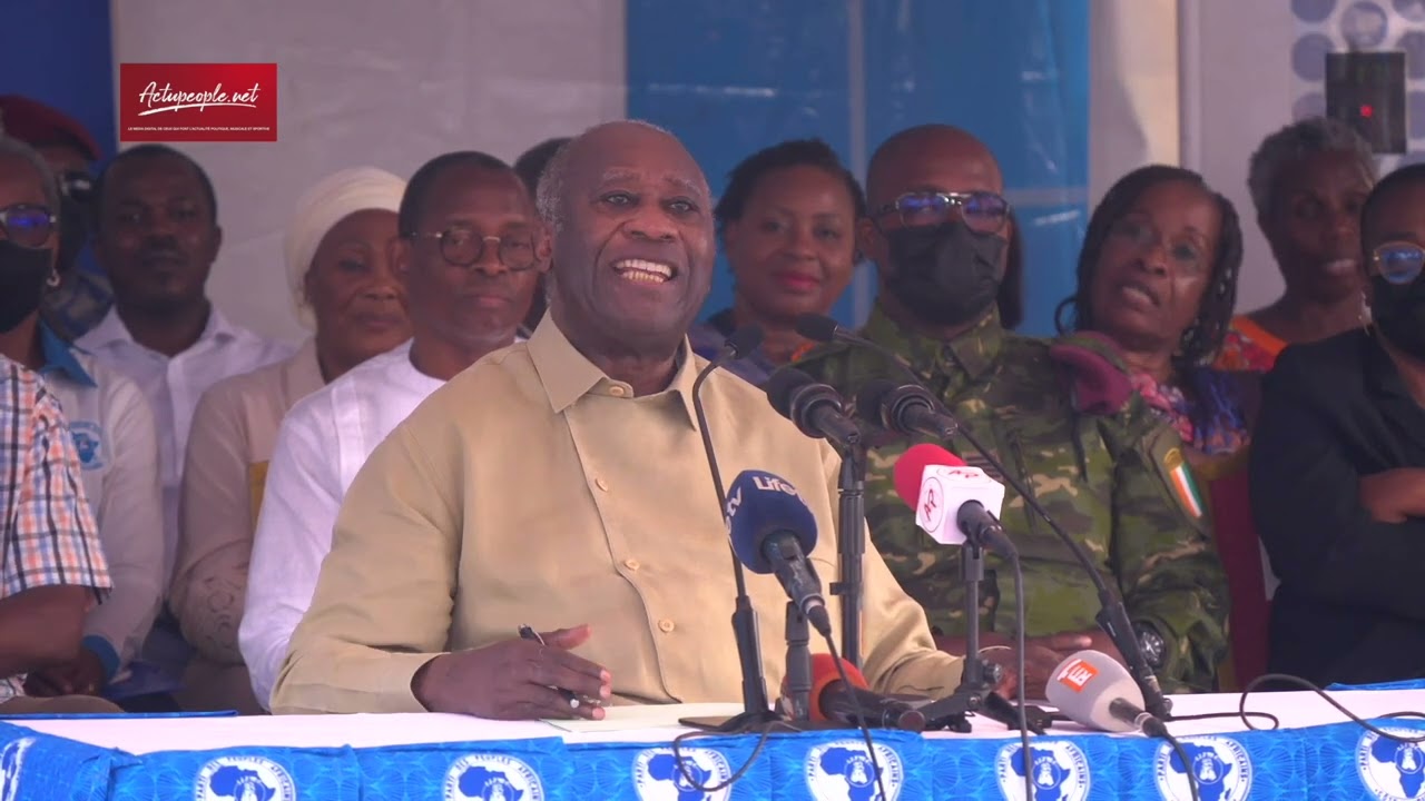 Laurent Gbagbo se déchaîne-Ce n'est plus le moment de rire-Je ne suis pas d'accord avec ça