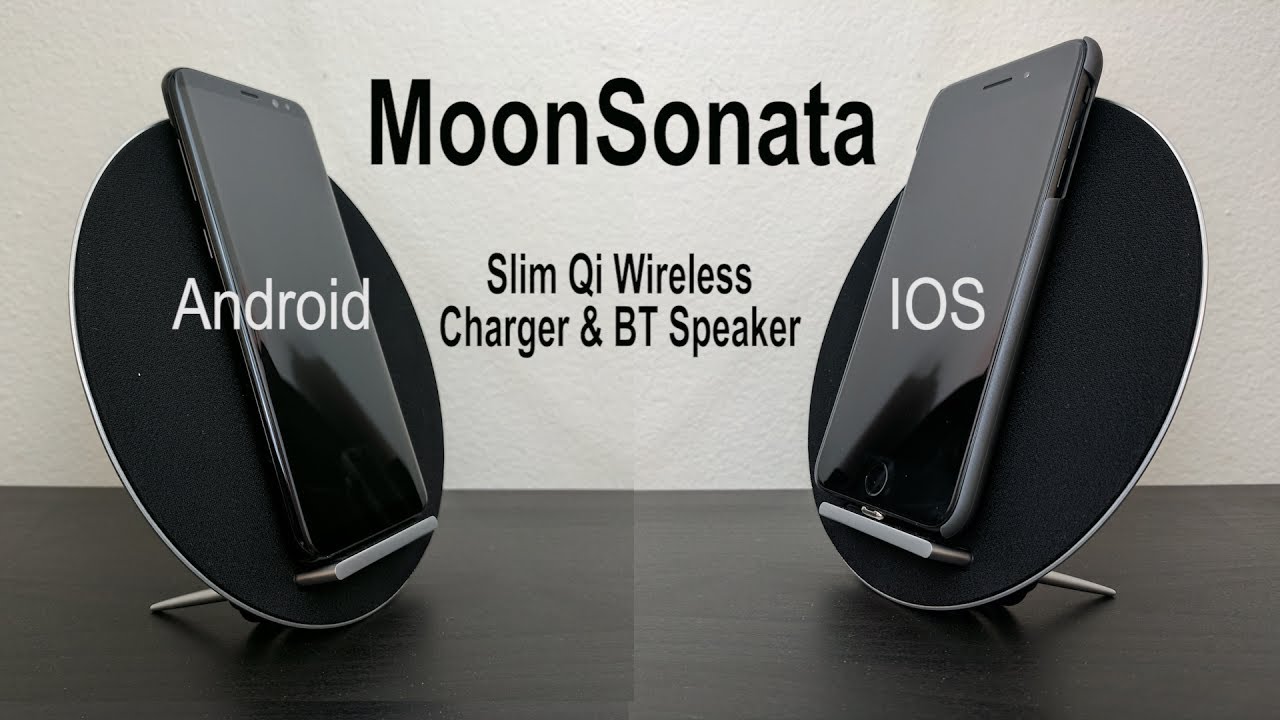 @MoonSonata_ A Slim Wireless Charging stand with a built-in BT Speaker (Android/IOS) @kickstarter ‏