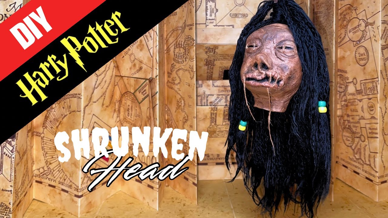 ⚡️Harry Potter DIY:  Dre Head/ Shrunken Head - DIY Halloween