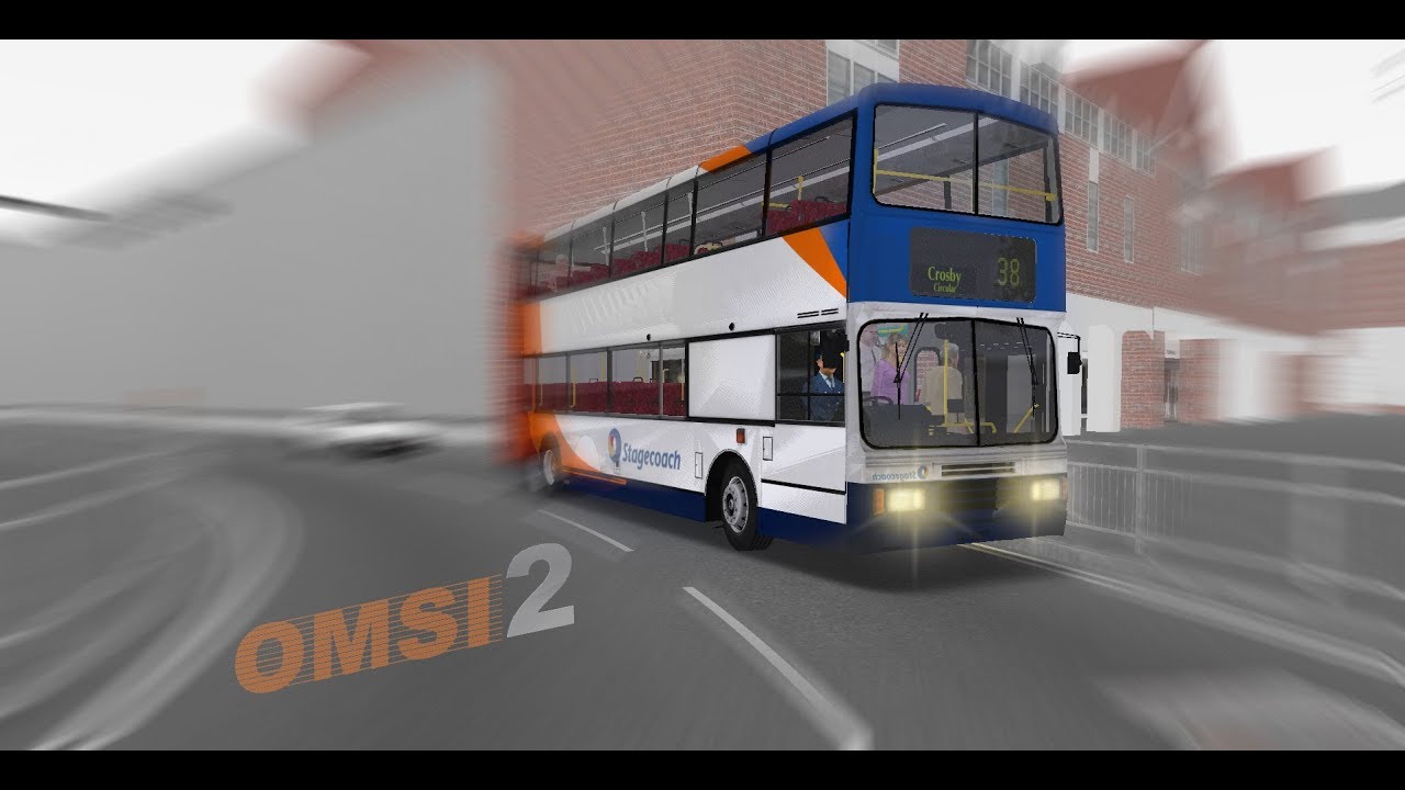 Omsi 2: Scunthorpe | Line 38 Crosby Circular | Volvo Olympian 10.4