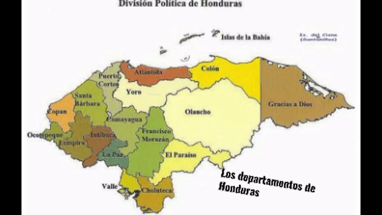 Los 18 departamento de Honduras Jairo Diaz