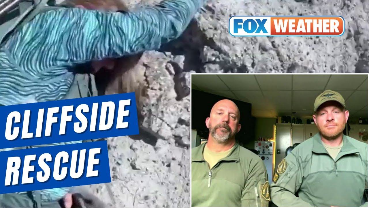 California Deputies Rescue Hiker Stranded On Cliff, Holding On For Her Life