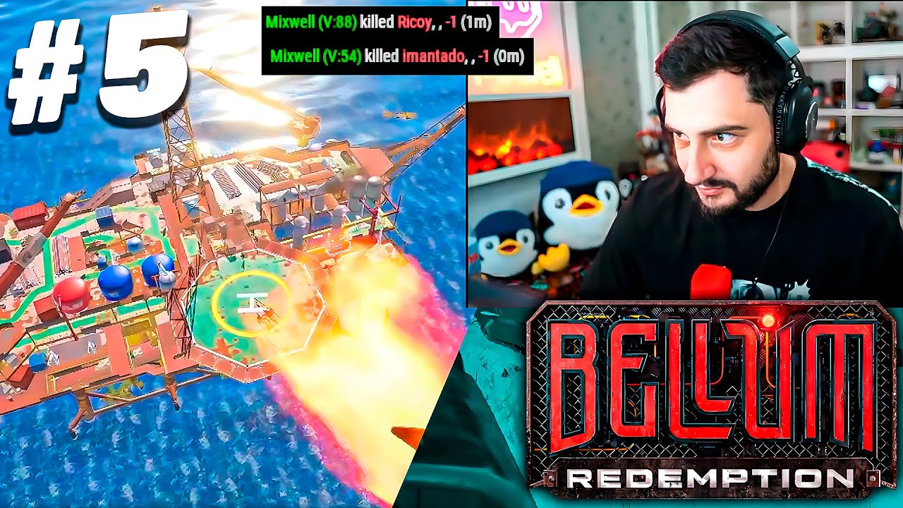 HACEMOS COUNTER PETRO EXPLOTANDOLES DESDE EL AIRE - BELLUM #5 | Heretics Mixwell