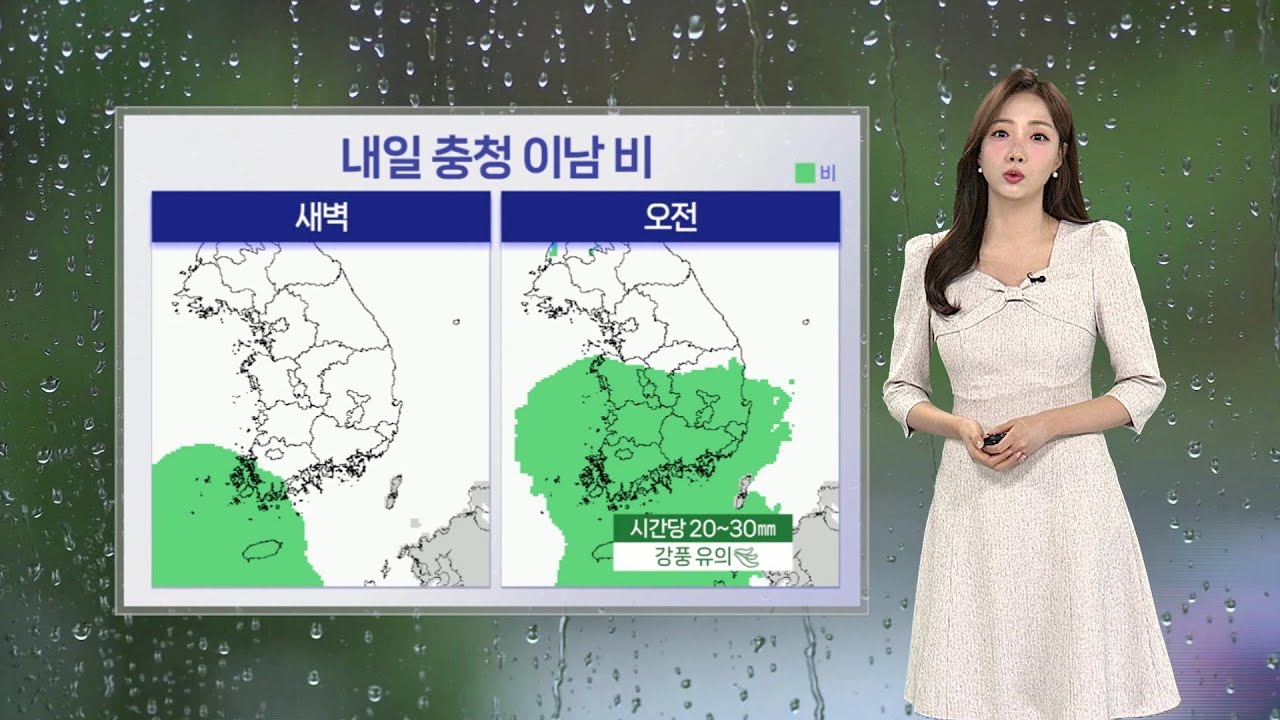 [날씨] 내일 흐리고 충청 이남 비&hellip;초여름 더위 주춤 / 연합뉴스TV (YonhapnewsTV)