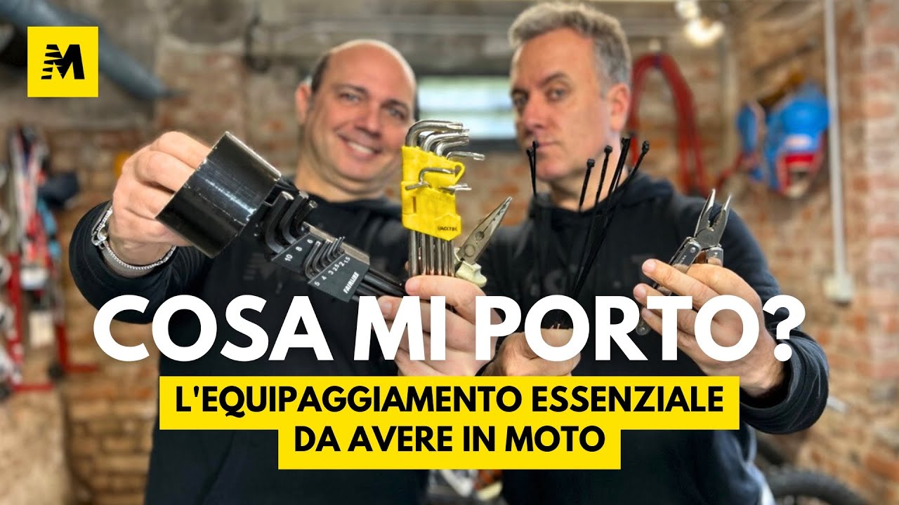Attrezzi moto: cosa non dimenticare (e perché)
