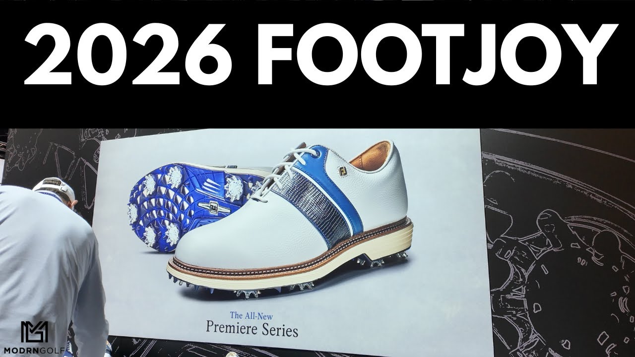 Новинки обуви Footjoy 2026 года — с выставки PGA Show 2026 Pro SL, новая премьерная серия 2026 года.