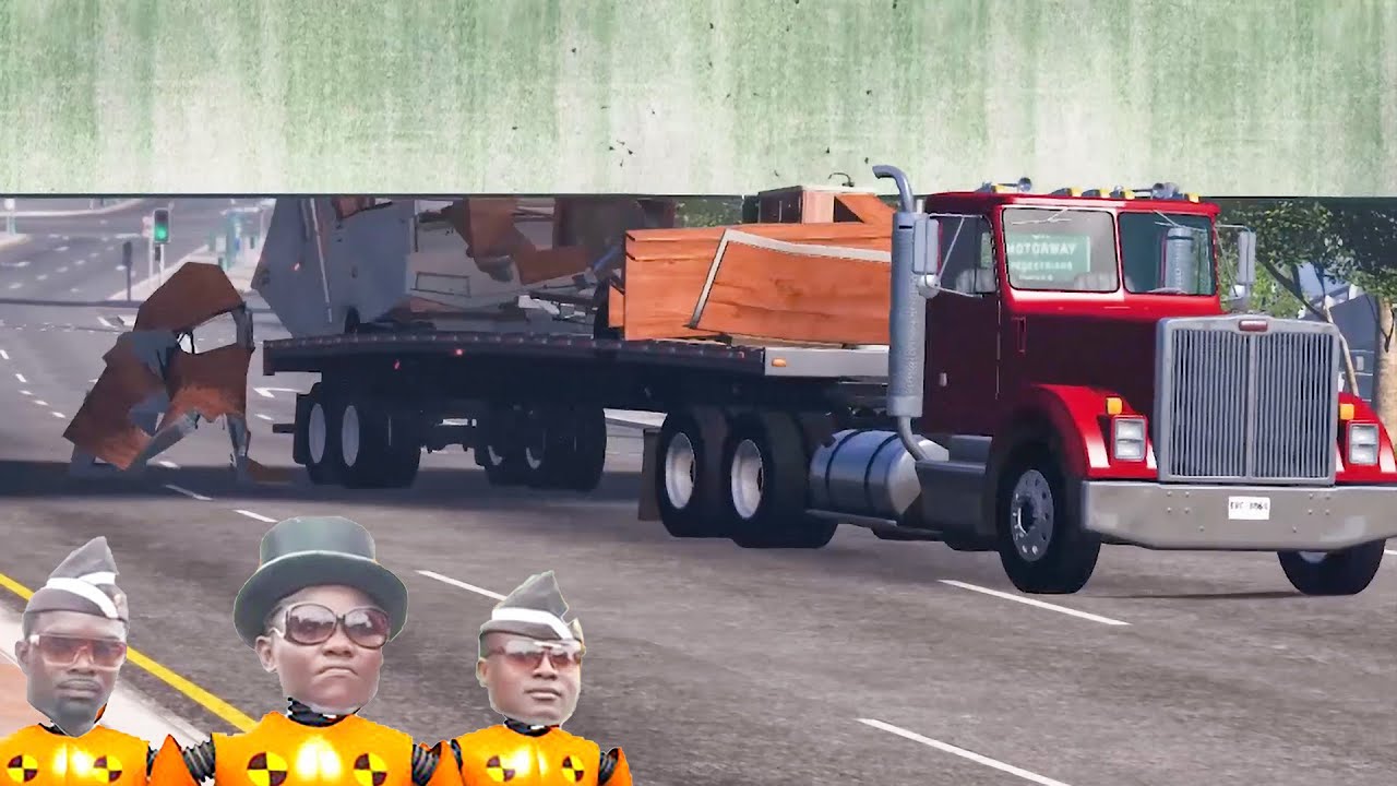Car crashes Dance coffin MEME #13 BeamNG Drive