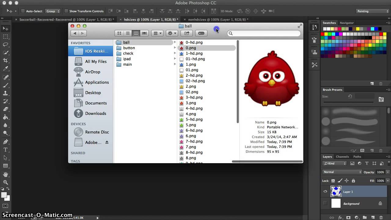 Reskin a Classic iOS Game Part 4 - Resizing Images