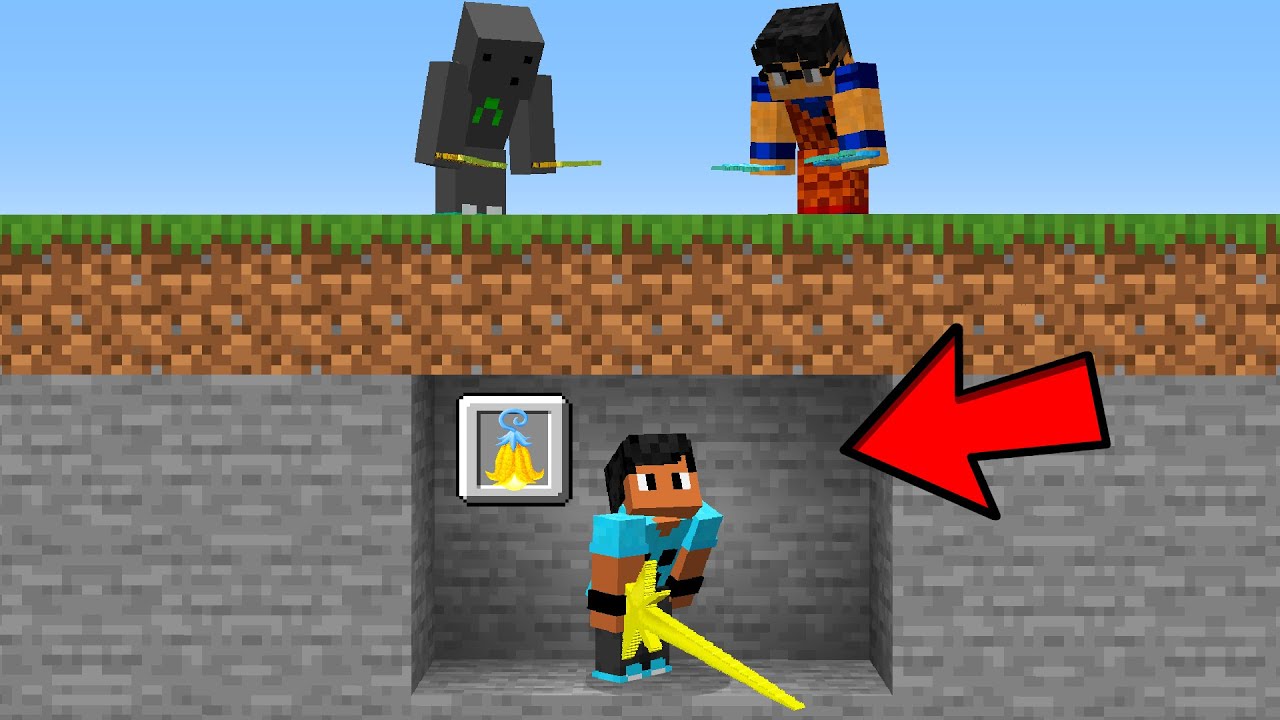 Minecraft One Piece Manhunt (Speedrunner VS 2 Caçadores)