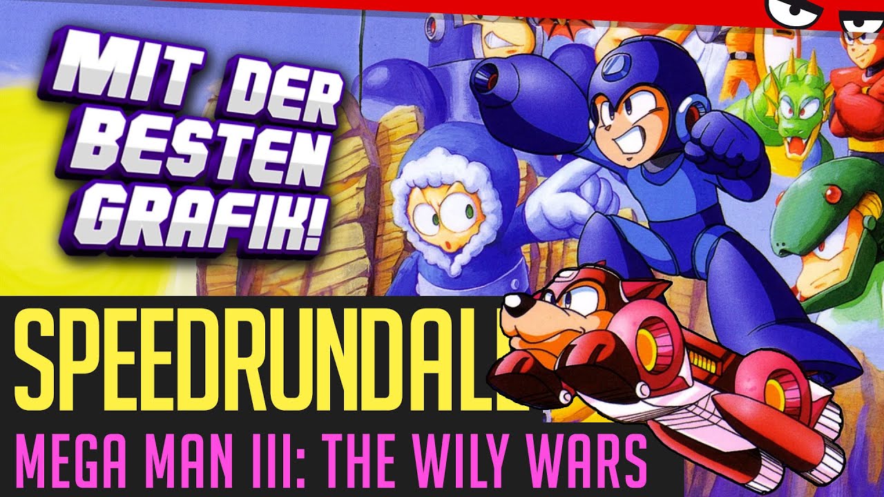 MEGA MAN III (The Wily Wars Any%) Speedrun in 45:44 von Sia | Speedrundale