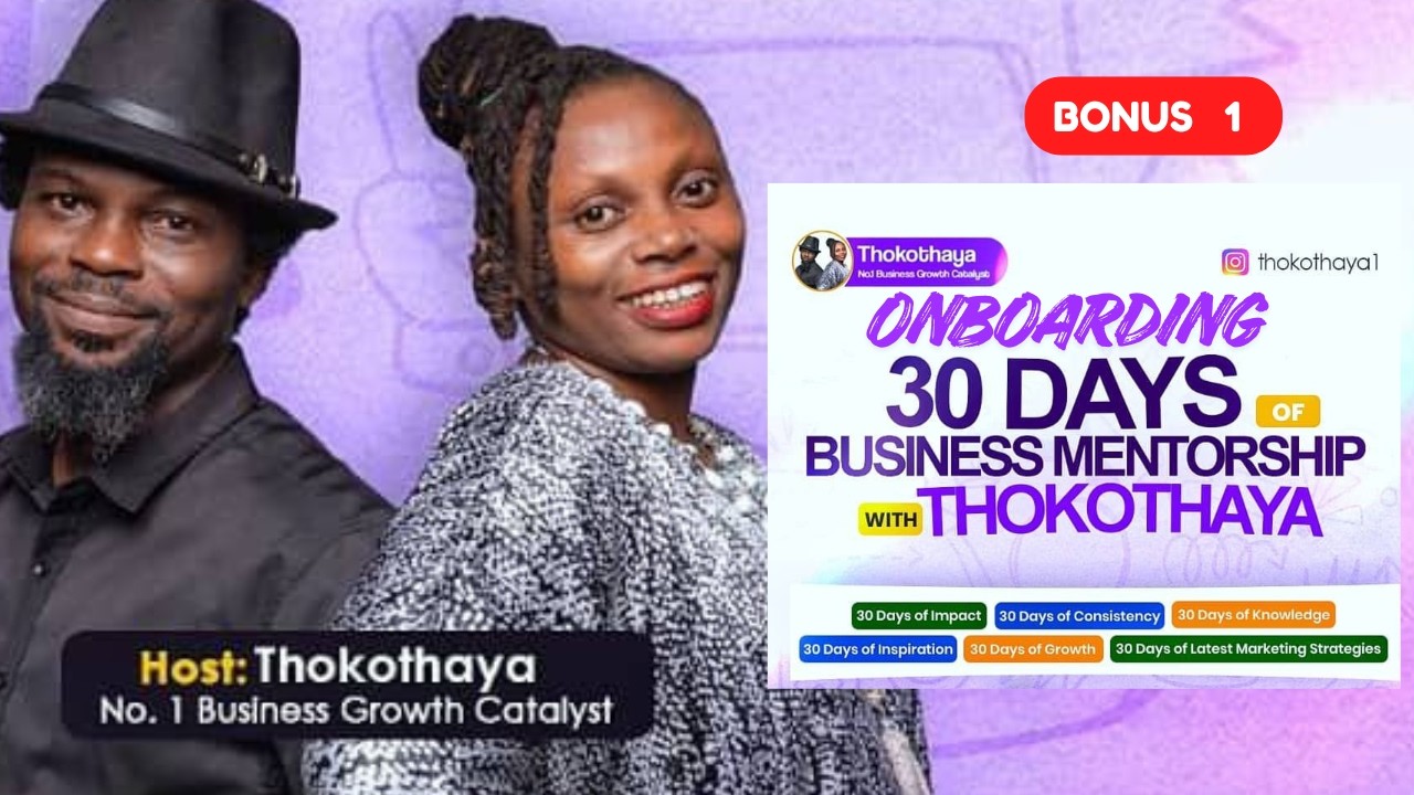 30 DAYS MENTORSHIP Bonus