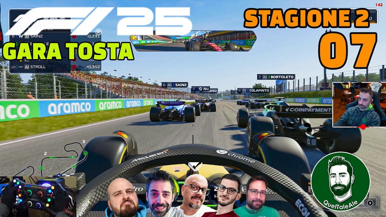 F1 25 - PARTENZA SPRINT MA GARA TOSTA IN SPAGNA - Gameplay ITA - 27