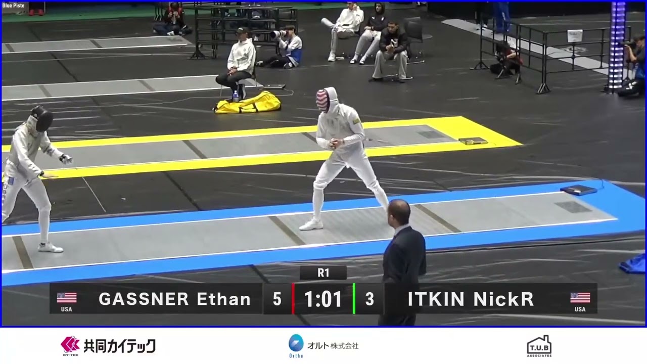 Tokyo World Cup 2024 SMF - L32 - Ethan Gassner USA v Nick Itkin USA