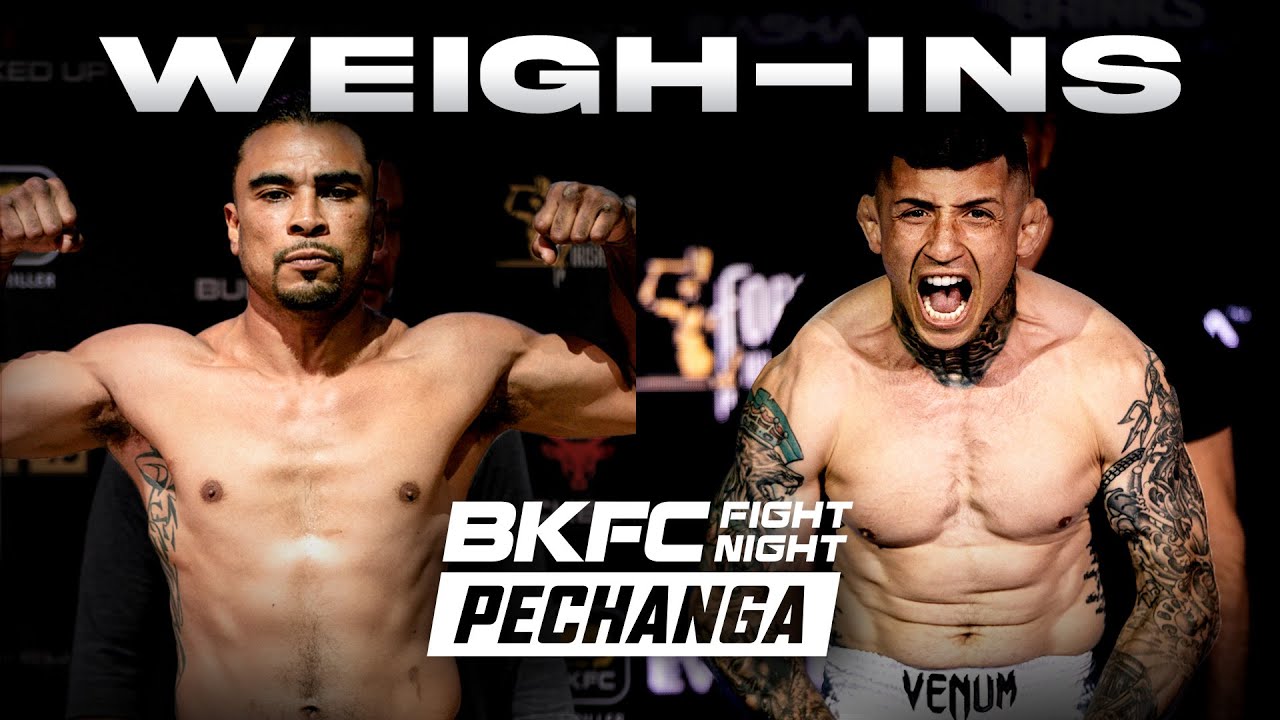 BKFC Prospects Pechanga Weigh-In | LIVE!