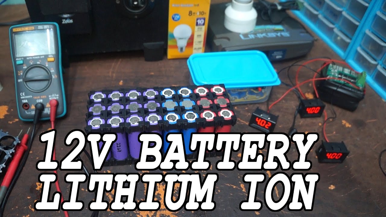 12V Battery Pack | Lithium-ion 18650 3S3P (Tagalog)